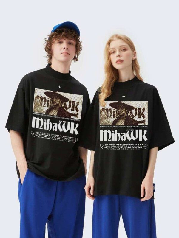 Premium printed T-shirt for men and women with high-quality fabric and vibrant designs.