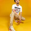 Premium printed T-shirt for men and women with high-quality fabric and vibrant designs.